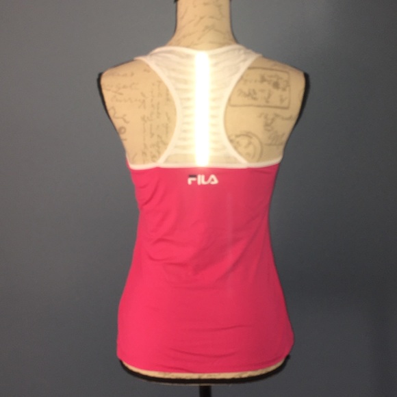 NWOT Fila Sweetspot Mesh Back Tennis Tank Pink S - Picture 6 of 14